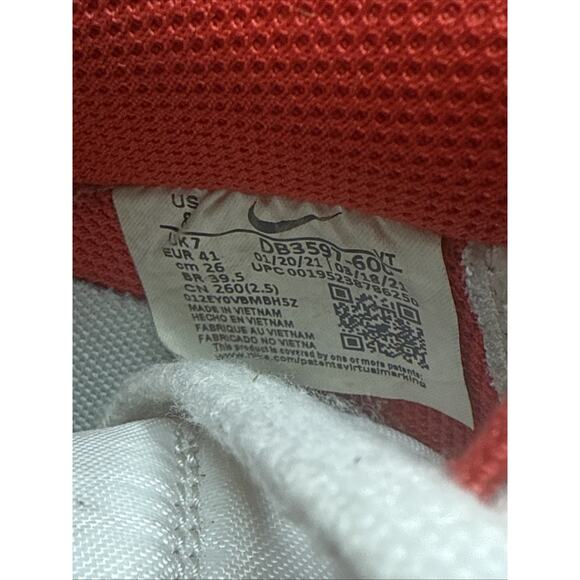 Size 8 - Nike Air Force 1 \'07 LV8 First Use - University Red main image 5